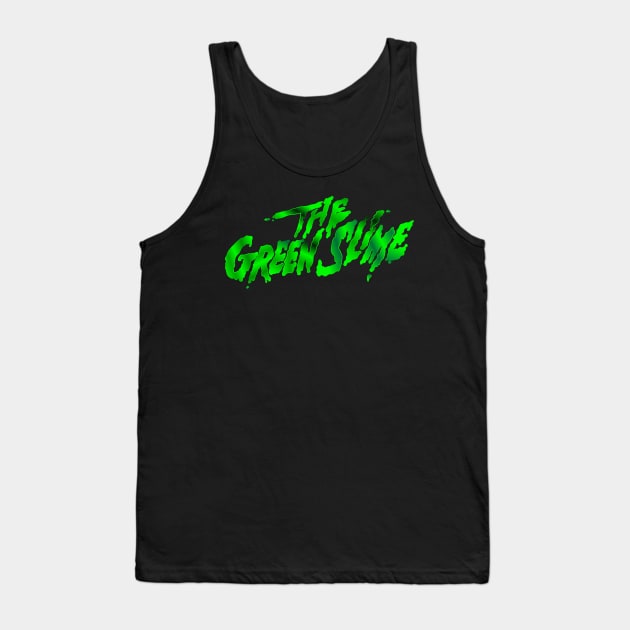 The Green Slime Tank Top by MindsparkCreative